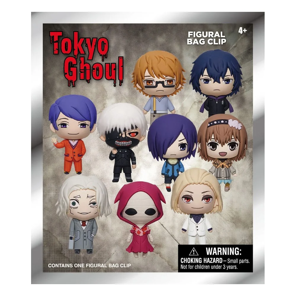 Tokyo Ghoul 3D PVC Bag Clips Series 2 Blind Bag - 1 Unidade